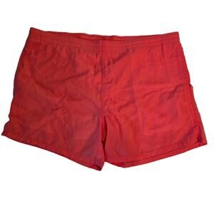 Vintage J.R. Sports Club Bright ‎ Neon Pink Nylon Swim Trunks Shorts L 90s Y2K